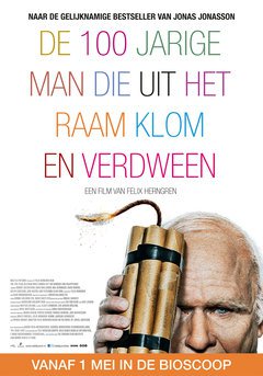 De 100-jarige man die uit het raam klom en verdween - poster