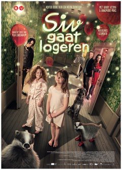 Siv gaat logeren - poster
