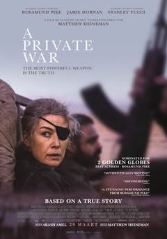 A Private War - poster