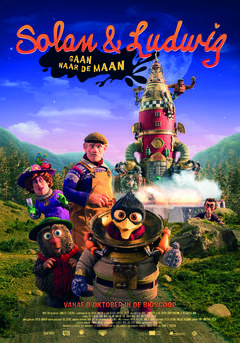 Solan & Ludwig gaan naar de maan - poster