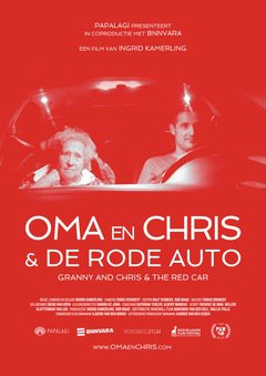 Oma en Chris & de rode auto