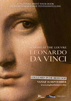 A Night at the Louvre, Leonardo Da Vinci - poster