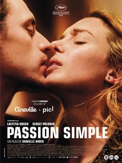 Passion simple - poster