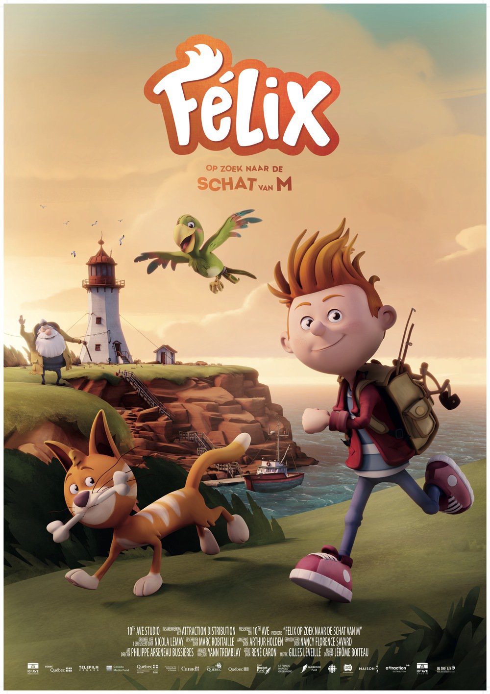 Felix, op zoek naar de schat van M.