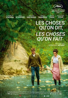 Les choses qu'on dit, les choses qu'on fait - poster