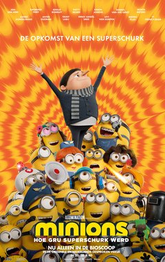 Minions: Hoe Gru superschurk werd - poster