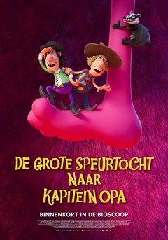 De Grote Speurtocht naar Kapitein Opa - poster
