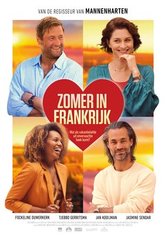 Zomer in Frankrijk - poster