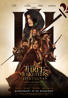The Three Musketeers: D'Artagnan (eng) - poster