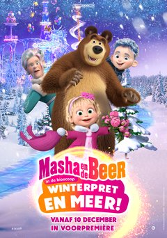 Masha en de Beer – Winterpret en meer! - poster