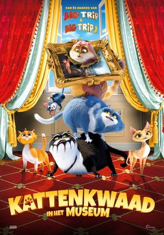 Kattenkwaad in het Museum - poster