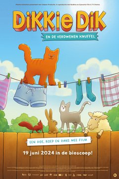 Dikkie Dik en de verdwenen knuffel - poster