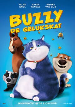 Buzzy de Gelukskat - poster