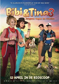 Bibi & Tina: jongens tegen de meiden - poster