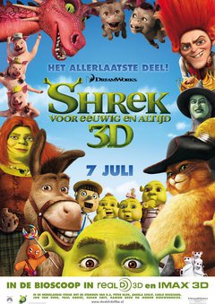 Shrek voor eeuwig en altijd (NL) - poster