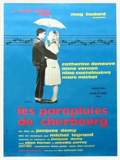 Les Parapluies de Cherbourg - poster