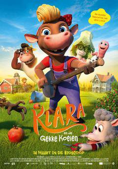 Klara en de gekke koeien - poster