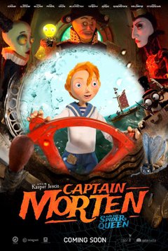 Kapitein Morten en de Spinnenkoningin - poster