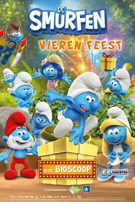 De smurfen vieren feest