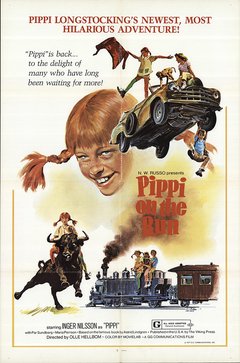 Pippi zet de boel op stelten - poster