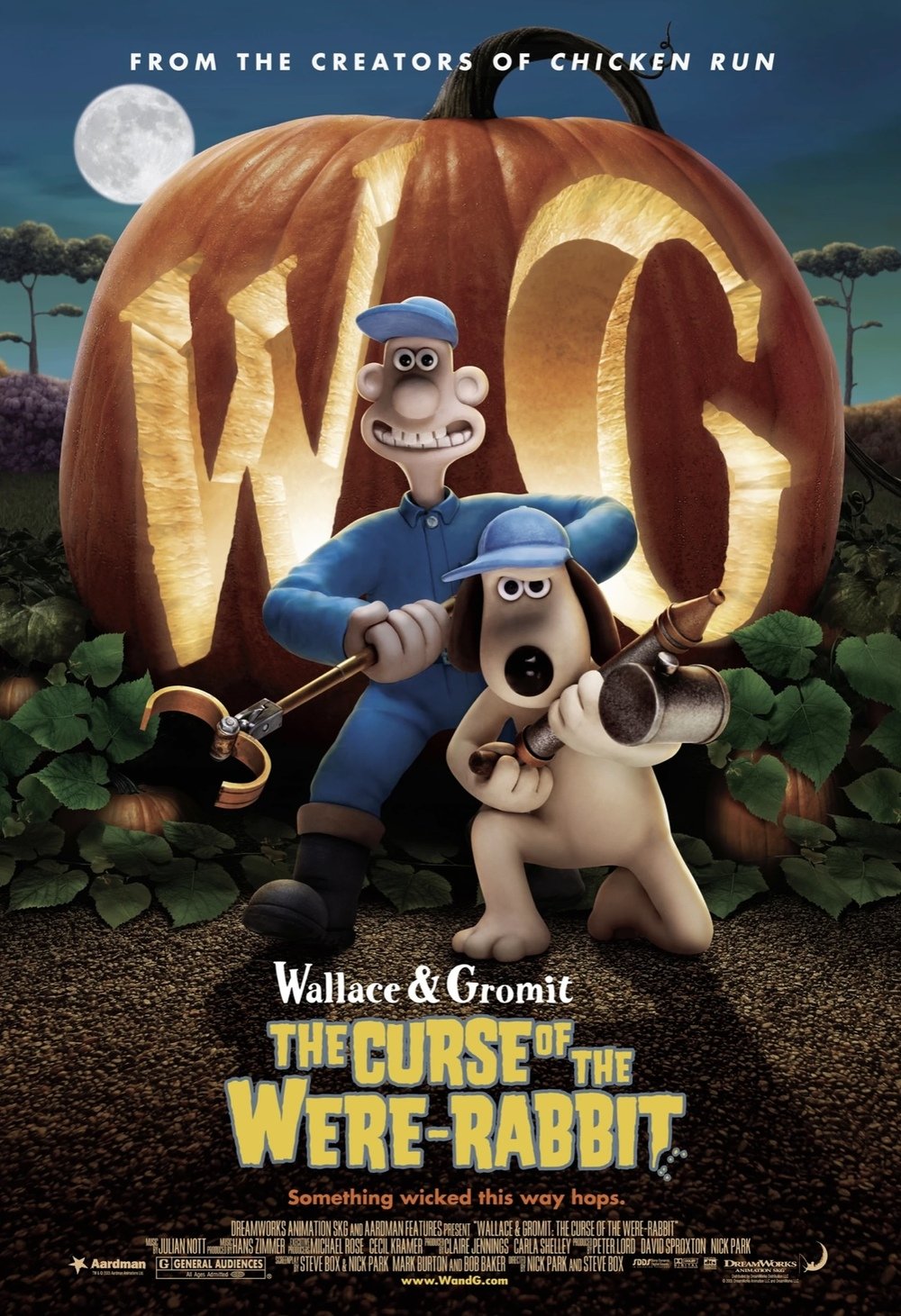Wallace & Gromit in The Curse of the Were-Rabbit