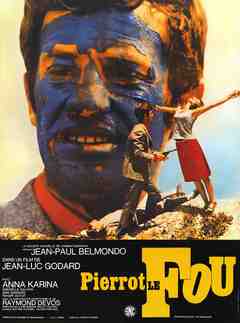 Pierrot le fou - poster