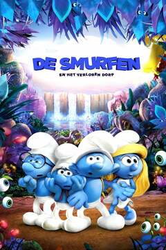 De Smurfen en het verloren dorp - poster