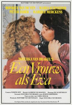 Een vrouw als Eva - poster