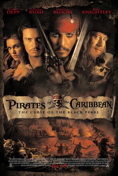 Pirates of the Caribbean: The Curse of the Black Pearl - poster