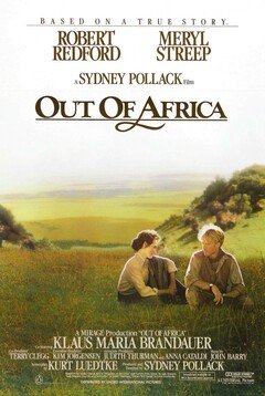 Out of Africa - poster