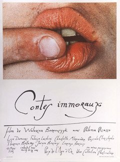 Contes immoraux - poster