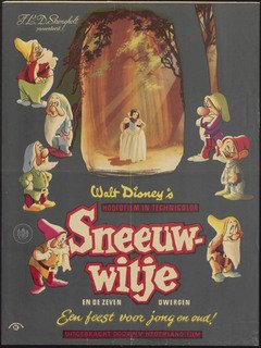 Sneeuwwitje en de zeven dwergen - poster
