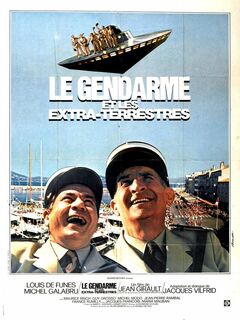 De Gendarme ziet ze vliegen - poster