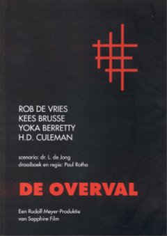 De Overval - poster