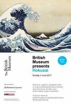 British Museum Presents: Hokusai - poster