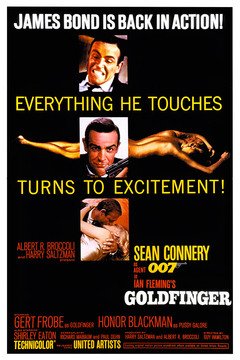Goldfinger - poster