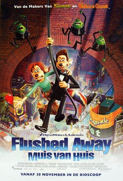 Flushed away (NL) - poster