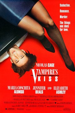 Vampire's Kiss - poster