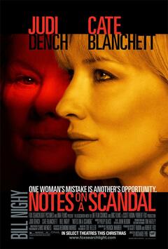 Notes on a Scandal - poster