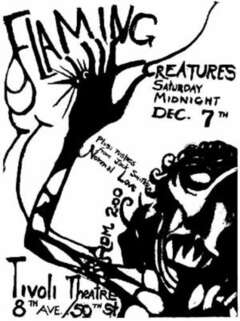 Flaming Creatures - poster