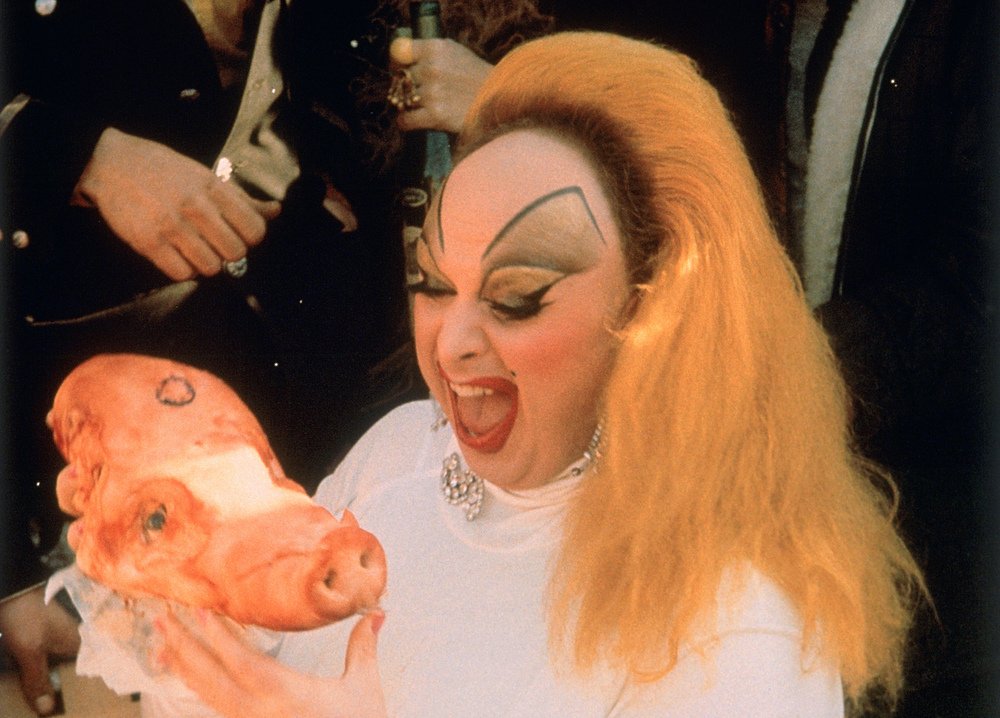 Pink Flamingos - still