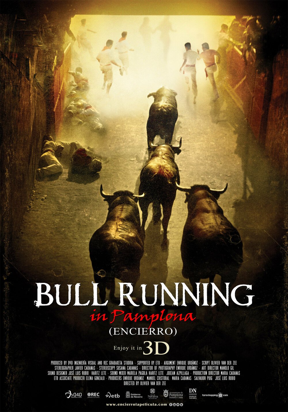 Encierro: Stierenrennen in Pamplona - still