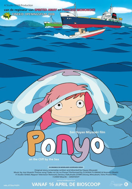 Ponyo On The Cliff By The Sea