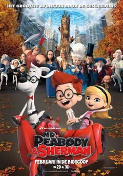 Mr. Peabody & Sherman (NL) - poster
